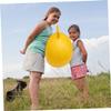 Abaodam Boy Girl Inflatable Bounce Jumping Yellow Grip Handle Toy for Play Promotes Coordination and Balance Inflates for Ages Random Style view 2