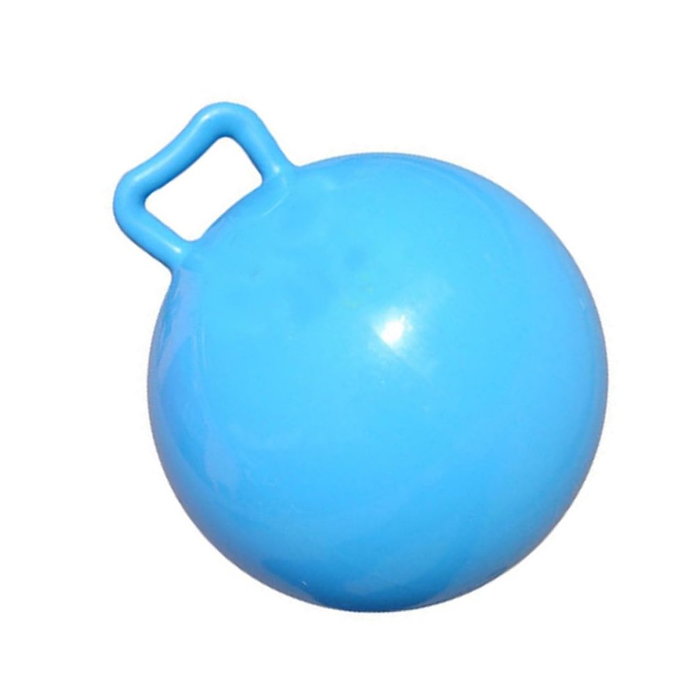Abaodam Boy Girl Inflatable Hop PVC Bouncy Grip Handle for Indoor and Promotes Coordination and Balance for Ages