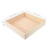 BESPORTBLE Indoor Outdoor Boys and Girls Tray Sandbox Wooden Toy Box Sand Toys for Boys and Girls Playset view 2