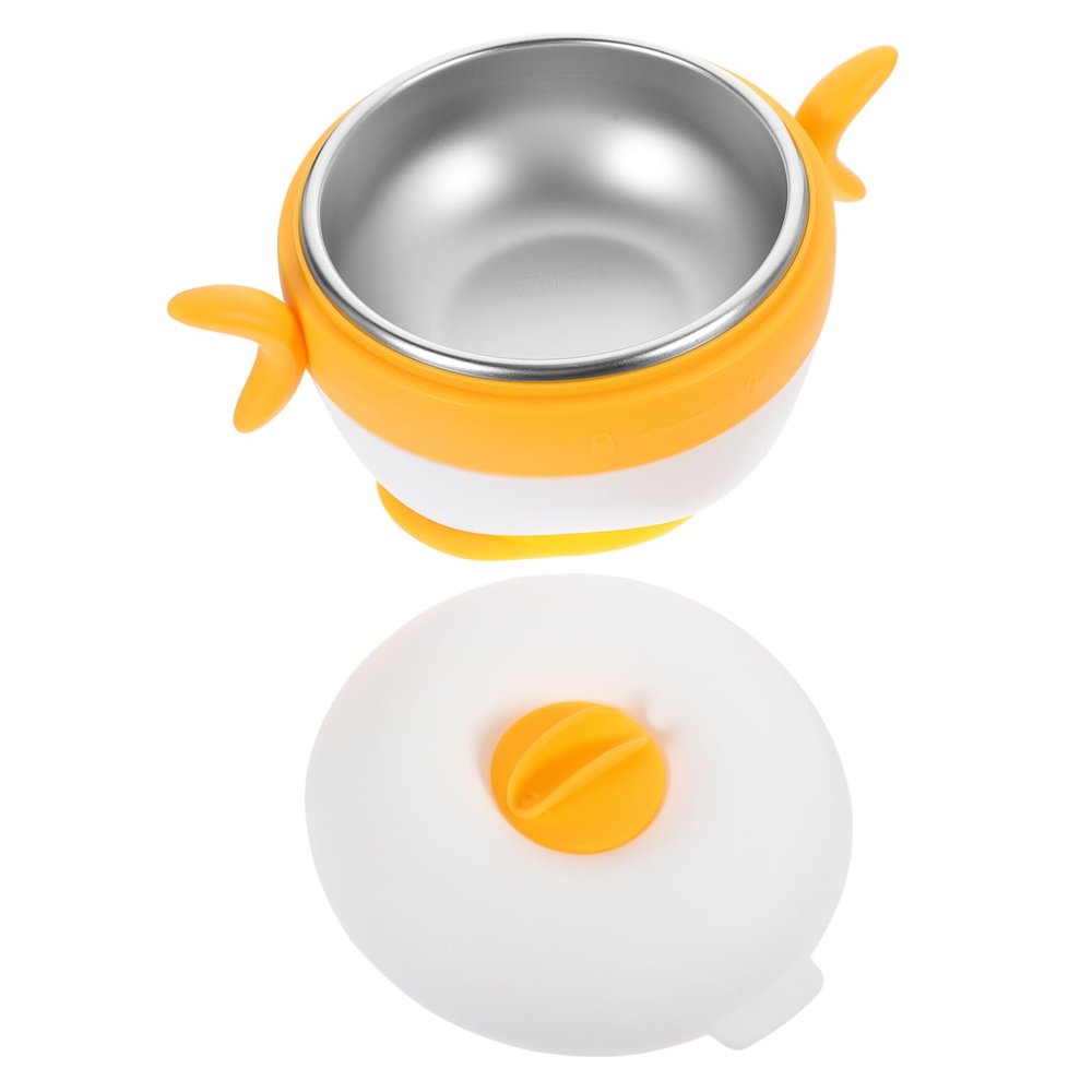 DECHOUS Thermal Eating Bowl for Boys and Girls Boys and Girls Dishes Bowl Warmer Wee Sprout