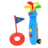 Abaodam 1set Boy Girl's Golf Toy Set Mini Trolley Toy for Boys and Girls Lightweight Outdoor Sports Play for Birthdays Christmas Random Container view 1