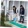 Abaodam 1set Boy Girl's Golf Toy Set Mini Trolley Toy for Boys and Girls Lightweight Outdoor Sports Play for Birthdays Christmas Random Container view 3