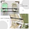 Abaodam 2pcs Adjustable Twin Stroller Connector for Easy Attachment Compatible Models for and Siblings Lightweight and Foldable Pushchair Adapter view 3