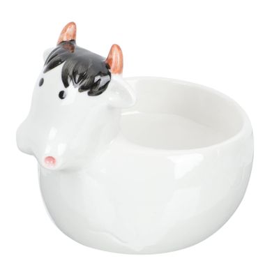 Homoyoyo Cartoon Animal Shaped Ceramic Bowls for Boys and Girls 4-Piece Set Storage Holder Dishwasher Safe Breakfast and Snack Bowls Cute Designs for Children for Mealtime
