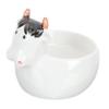 Homoyoyo Cartoon Animal Shaped Ceramic Bowls for Boys and Girls 4-Piece Set Storage Holder Dishwasher Safe Breakfast and Snack Bowls Cute Designs for Children for Mealtime view 1