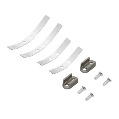 MIXVZARF RC Upgrade Accessories for WPL D12 D22 D32 D42 B16 B36 B14 B24 Steel Shock Absorber for Leaf Springs Suspension RC Truck Car Upgrade Parts Accessories(Gray)