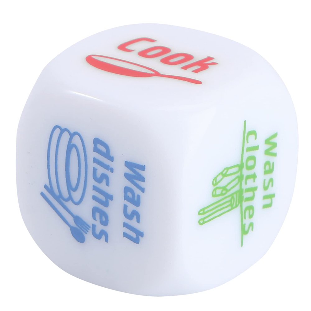 BESPORTBLE Dice Party Served Large Mini Says Housework Distribution Game