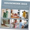 BESPORTBLE Dice Party Served Large Mini Says Housework Distribution Game view 2