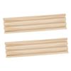 BESPORTBLE 2pcs Elevate Your Domino Experience Sturdy Wood Domino Bases Card Trays for Holder view 1