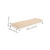 BESPORTBLE 2pcs Elevate Your Domino Experience Sturdy Wood Domino Bases Card Trays for Holder view 2
