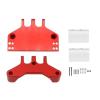 MIXVZARF RC Upgrade Accessories for MN128 MN86 MN86S MN86K MN86KS for MN G500 1/12 Metal Pull Rod Mount for Seat and Servo Mount Bracket RC Crawler Car Upgrade Parts(Red) view 1