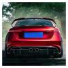 Carbon Fiber/FRP Car Rear Spoiler Wing Trunk Lip Compatible For Alfa Romeo Giulia Spoiler Sedan Rear Trunk Spoiler Boot Wing GTA Style(Gloosy Black) view 2