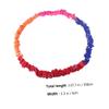 Abaodam 1Pc Outdoor Elastic Rainbow Rope Stretchy Pull Ring for Four Direction Running Activities School Training Tool for Group Games Design Promotes Coordination view 2