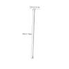 BESPORTBLE 10pcs Metal Tie Rod for Boat Models Double-Head Threaded Rod Linkage for RC Cars and Boats Ball Head Connector for Miniature Applications view 2