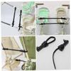 Abaodam 2pcs Twin Stroller Connector Adjustable Pushchair Clips for Easy Transformation Foldable Design for Convenient Travel Lightweight Dual Stroller Attachment for Outings view 3