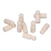 10pcs HighQuality Hardwood Wooden Peg Figures for Kids' DIY Art and Ft Ting Activities (Male Puppet) view 2
