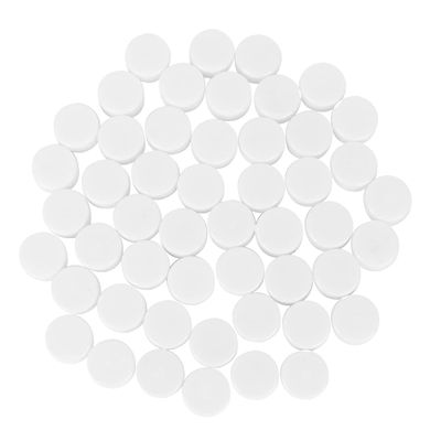 HOMOBABE 50pcs Rattle Toy Accessories Plastic Insert for Pet Toys Noise Maker Repair Kit for Strollers Carriers Tactile Coordination Skills