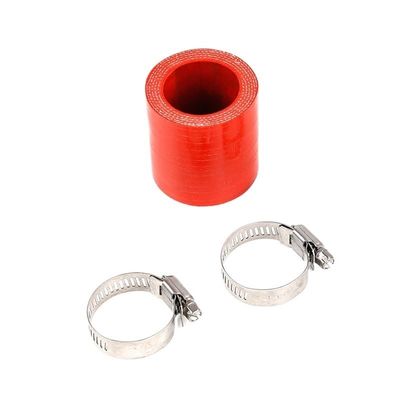PWKSYTBJ Exhaust Pipe High Temperature Connection Sleeve and Clamp Kit for 1/5 RC CAR ROFUN ROVAN KM Mcd Redcat Rcmk LT FG Parts(Orange)