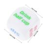 Abaodam 6pcs Acrylic Drinking Dice for Friends Gatherings Bachelorette Parties Fun Party Games Excitement and Entertainment at Bars and Ktv view 2