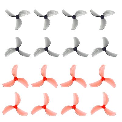 16 PCS RC Propeller Gemfan 45mm 3-Blade Propeller Props with 1.5mm Shaft Hole for RC FPV Whoop Drone Freestyle Quadcopter 8CW 8CCW(4 Pairs Grey+4 Pairs Pink)