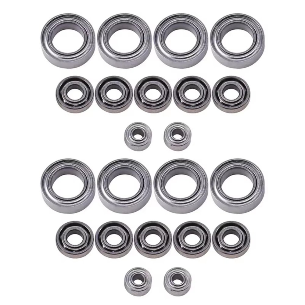 for Wltoys K969 K979 K989 K999 P929 P939 1/28 Rc Car Spare Parts Accessories K989-07 K989-08 K989-09 Bearing Set RC Car Repair Kit(22pcs)