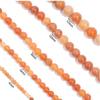1 Strand Natural Orange Red Stone Bead 4/6/8/10/12mm Round Gemstone Bead For Making DIY Bracelet Necklace,orange Red,10mm(approx 32pcs) view 4