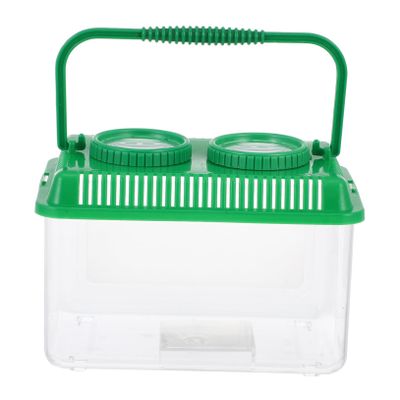 BESPORTBLE Transparent Outdoor Observation Case Portable Insect Box for Nature Exploration Lightweight Collecting Container for Boy Girl and Adults