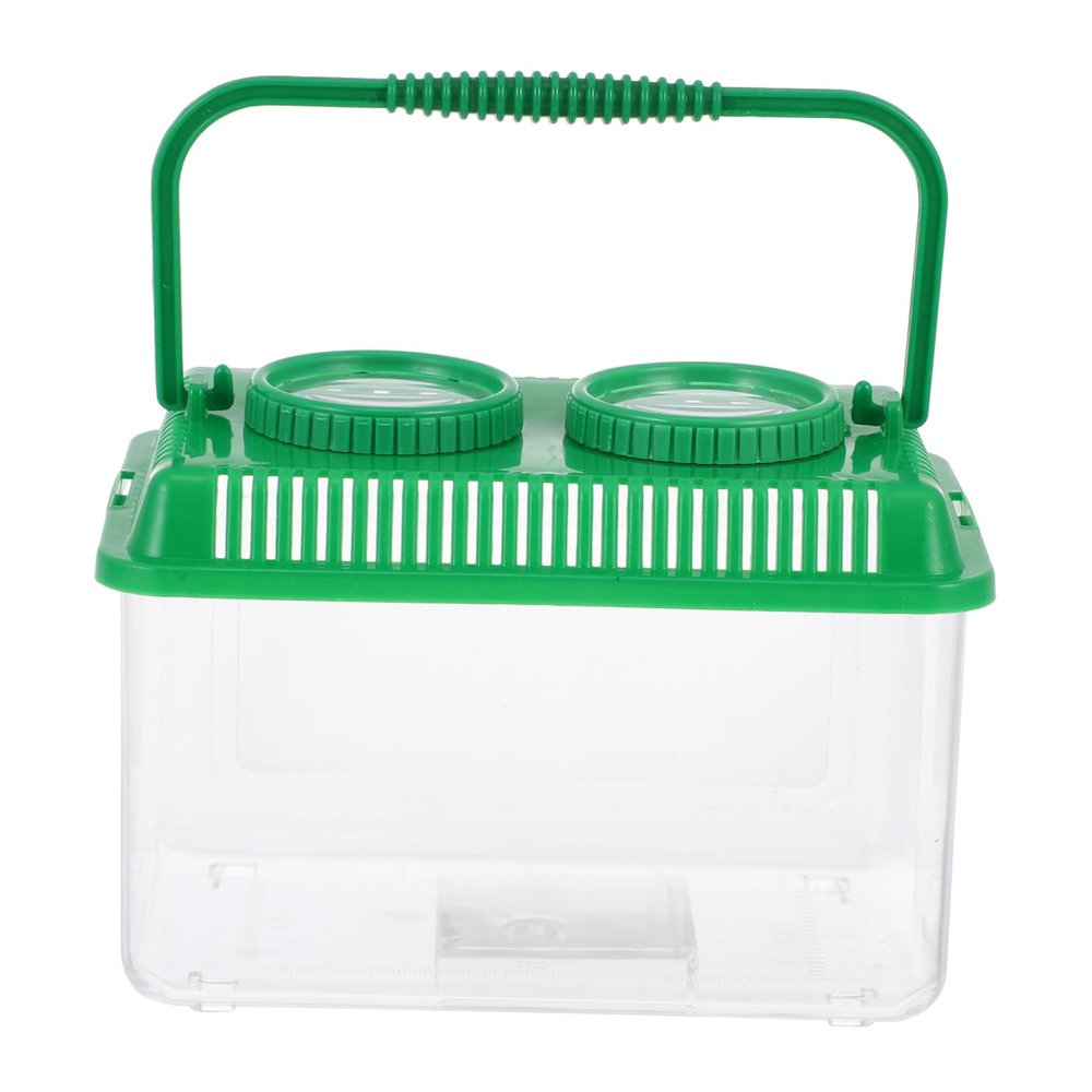 BESPORTBLE Transparent Outdoor Observation Case Portable Insect Box for Nature Exploration Lightweight Collecting Container for Boy Girl and Adults
