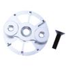 23CC~71CC Engine Upgrade Parts CNC Cooling Clutch Holder for 1/5 Rc Car Rofun Rovan Km Baja Losi FG Mcd GTB Ddt FID Racing(Silver) view 1