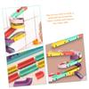 Kisangel Track Toy for Boys and Girls Years Old Educational Building Blocks Marbles for Boys and Girls Ball Drop Toy view 3