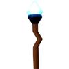Crystal Cosplay Wizard Staff  Modular RGB Prop Staff with Light-Up Prism Head & Threaded Assembly  Magic LED Costume Accessory  3D Printed in Canada view 1