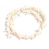35pcs 13mm Starfish Shape Natural Turquoise Stone Beads Howlite Handmade Beads For Making DIY Pendant Crafts,White,13mm Approx 35Pcs view 1