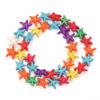35pcs 13mm Starfish Shape Natural Turquoise Stone Beads Howlite Handmade Beads For Making DIY Pendant Crafts,White,13mm Approx 35Pcs view 2