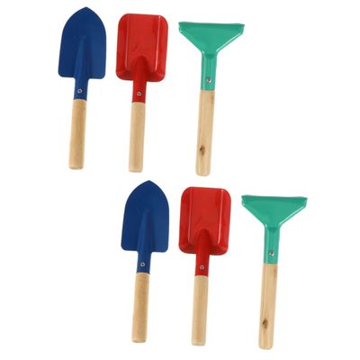 Happyyami 1set Boy Girl Gardening Tool Boy Girl Rake Trowel and Spade Kit for Outdoor Planting and Soil Loosening for Boys and Girls Gardening Fun