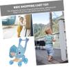 Vaguelly Shopping Cart Toy for Boys and Girls Educational Grocery Cart Realistic Design for Pretend Play Parent Interaction Safe Material Appearance view 3
