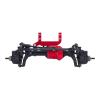 RC Spare Part Compatible with TRX-4 Aluminum Servo On Axle Mount Upgrade Parts 4-Link Suspension for 1/10 RC Crawler Car(Red) view 2