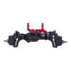 RC Spare Part Compatible with TRX-4 Aluminum Servo On Axle Mount Upgrade Parts 4-Link Suspension for 1/10 RC Crawler Car(Red) view 3