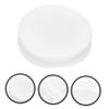 ABOOFAN 40pcs Piggy Bank Bottom Stoppers Round Money Box Plug Covers Plastic Closure Caps for Savings Box Replacement Stoppers for Safe Money Storage view 3