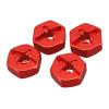 Aluminum Alloy 12mm Combiner Wheel Hub Hex Adapter Upgrades for Wltoys 144001 1/14 RC Car Spare Parts(Red) view 4