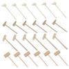 MUSISALY 24pcs Mini Wooden Hammers for Boy Girl Safe Craft Tools for Projects and Creative Fun Hand-Eye Coordination and Dexterity for Birthday Parties and Educational Activities view 1