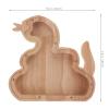 Abaodam Boy Girl's Wooden Snake Piggy Bank Adorable Money Box for Teaching Financial Responsibility Birthday for Boys and Girls view 2