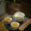 Ru Kiln Moe Tiger Cartoon Ceramic Hand Grab Pot, Kung Fu Tea Set Anti-Scalding-Short Style view 4