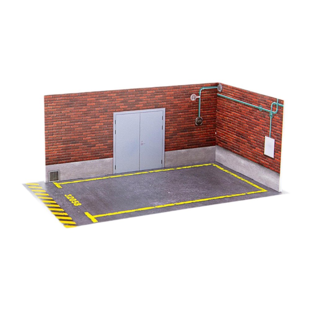 1/32 Model Car Parking Lot Scene Collection for Toy Car Collectors