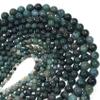 1 Strand 4/6/8/10/12mm Natural Agates Beads Green Moss Agates Loose Stone Bead For DIY Necklace Bracelet Making Accessories,Green,8mm view 3