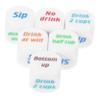 BESPORTBLE 6pcs Unique Drinking Dice Fun Acrylic Game for Parties Bars and Ktv Gatherings Easy to Learn Friends Drinking Game view 1