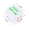 BESPORTBLE 6pcs Unique Drinking Dice Fun Acrylic Game for Parties Bars and Ktv Gatherings Easy to Learn Friends Drinking Game view 2