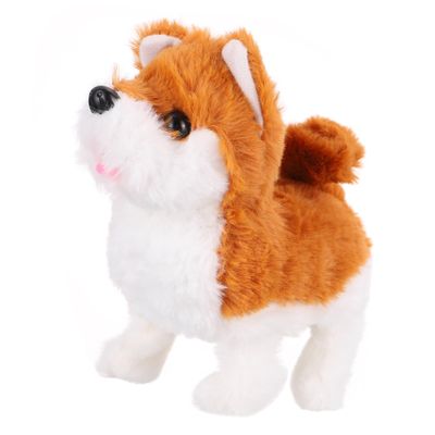 Kisangel Robot Dog Toy Interactive Plush Puppy Walking Barking Baby Toy for Boys and Girls Boys Girls