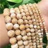 4/6/8/10 Mm Natural Trochus Shell Stone Beads Round Loose Beads for Making DIY Bracelet Necklace 15 Inch,Trochus Shell Stone,4mm 90pcs view 3