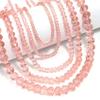 1 Strand Water Red Beads Faceted Oblate Beaded For Making Accessories DIY Necklace Bracelet Earrings,Water Red,4mm X 100pcs view 3
