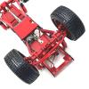 RC Car DIY Parts for MN168 for MN78 for MN99S 1/12 Metal Gearbox Mount Base Motor Holder RC Car Upgrade Parts Accessories(Red) view 4